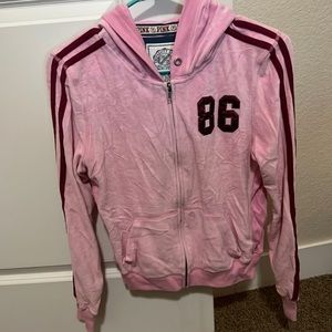 Victoria secret zip up hoodie